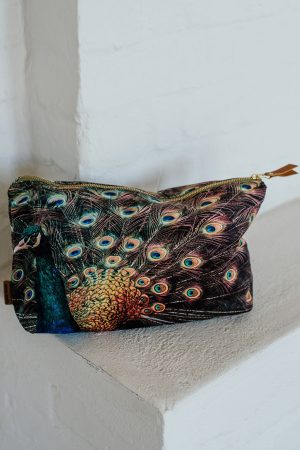 Cosmetic Travel Bag - peacock